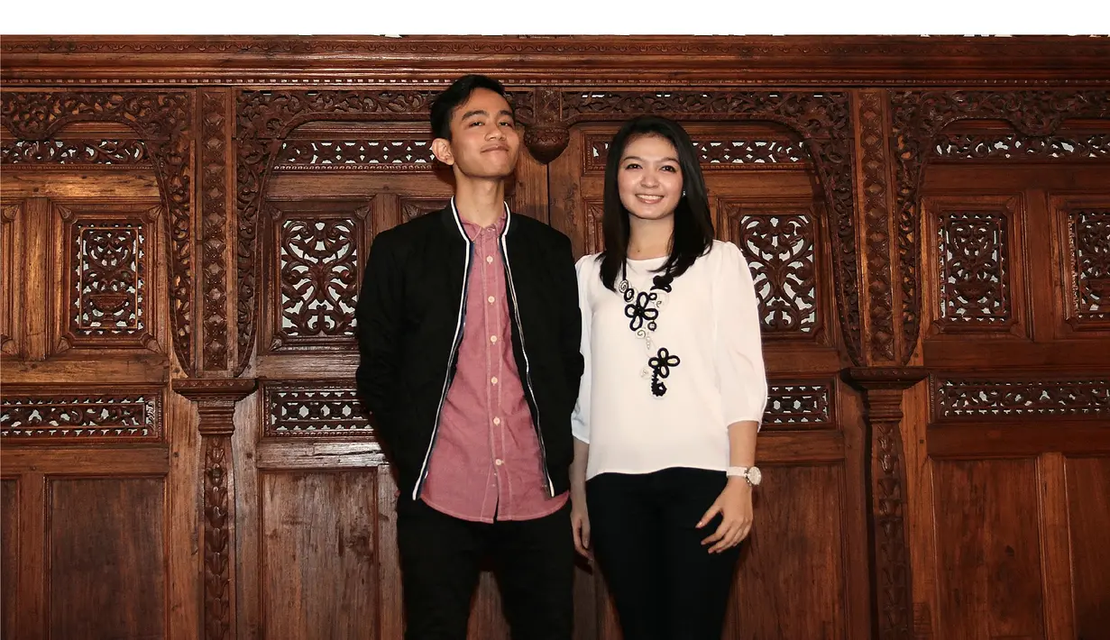Selvi Ananda dan Gibran Rakabuming Raka  (Foto: Reza Kuncoro)