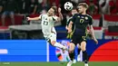 Kemenangan Hungaria datang lewat gol dramatis Kevin Csoboth di menit ke-90+10. (Fabrice COFFRINI / AFP)