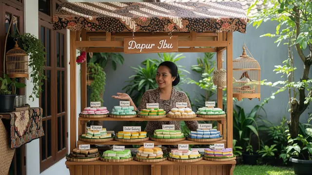 Ide Booth Jualan Rumahan untuk IRT/Foto: AI Generated