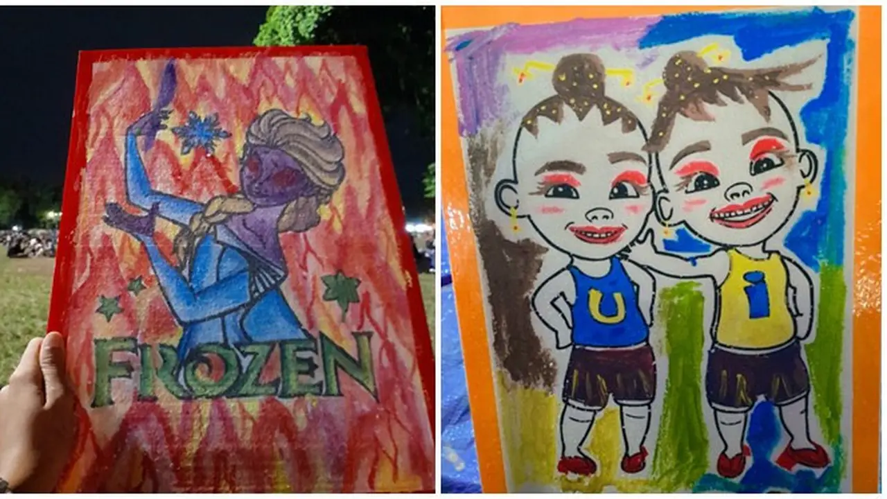 8 Hasil Mewarnai Netizen di Gambar Anak Ini Bikin Geleng Kepala, Terlalu Kreatif