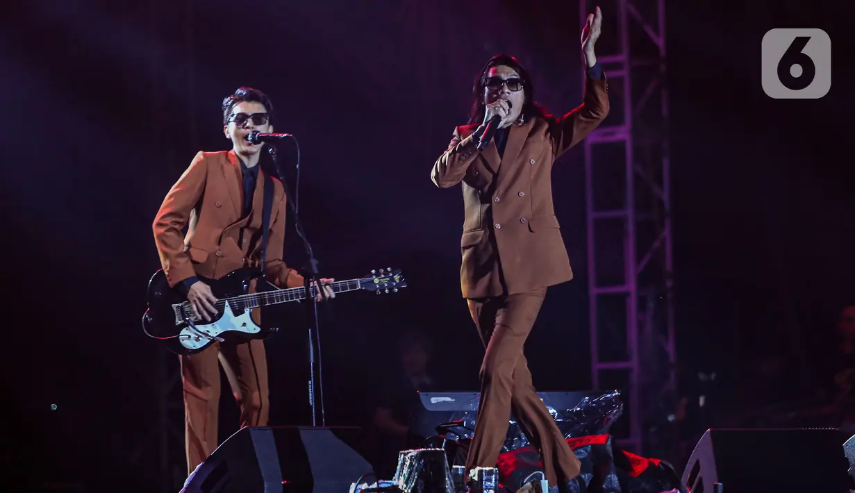 <p>Tria juga mengumumkan tahun ini The Changcuters akan menggelar konser untuk menandai perjalanan karier selama 20 tahun di industri musik. (Liputan6.com/Angga Yuniar)</p>