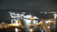 Dari Rekaman CCTV Pelabuhan Ketapang Nampak dua kapal yang hendak berangkat ke Pelabuhan Gilimanuk Tambrakan (Istimewa)