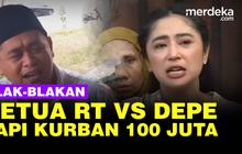 VIDEO: Pembelaan Ketua RT "Tak Ada Minta Rp100 Juta, Dewi Perssik Batalkan Sumbangan"