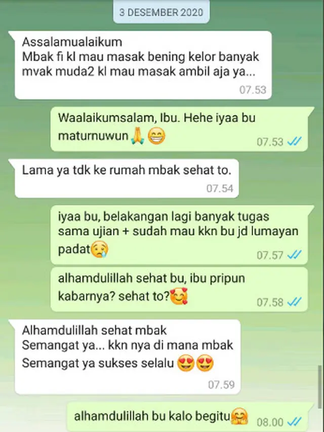 6 Chat Antara Calon Mertua dan Menantu Ini Bikin Senyum Sendiri