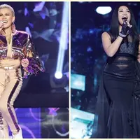 Dua penyanyi Indonesia, Anggun dan Agnez Mo melenggang dengan album internasional. (Bambang E Ros/Bintang.com)