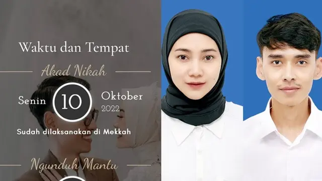 Akui Sudah Menikah di Makkah, Ini 6 Potret Mesra Beni Mulyana dan Istri