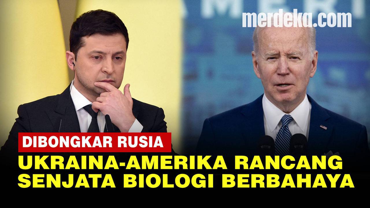 VIDEO: Klaim Rusia Punya Dokumen Ukraina Didanai AS Bangun Senjata Biologi