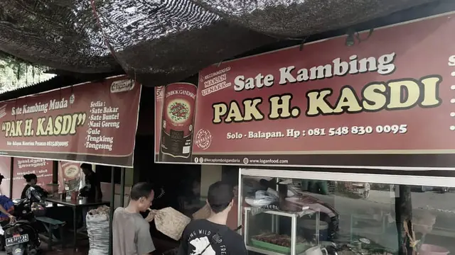 Sate Kambing Pak Kasdi