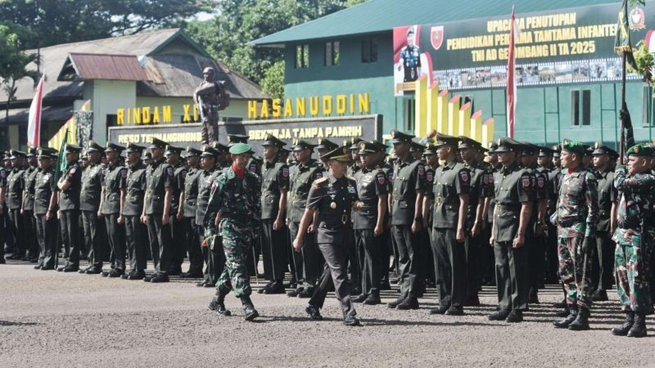 Pangdam Hasanuddin Tutup Dikmata TNI AD Gelombang II, 2.434 Prajurit Baru Siap Mengabdi!