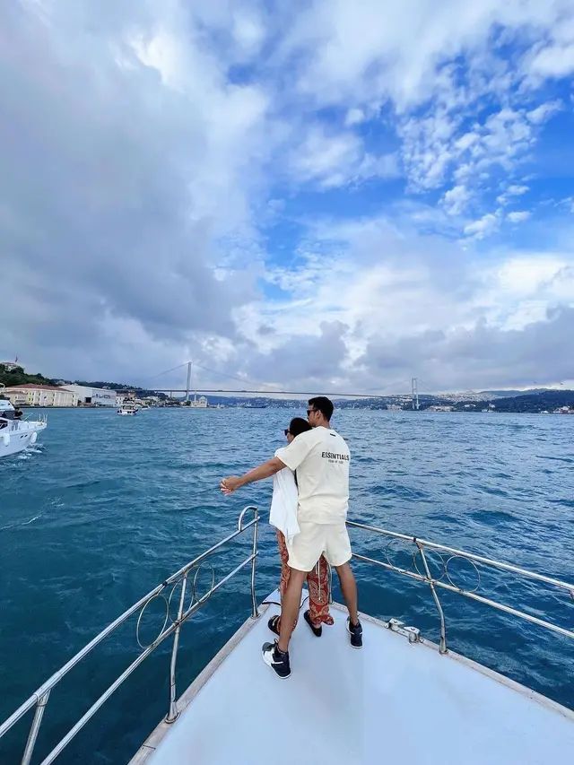 Ali Syakieb dan Margin Wieheerm (Instagram/marginw)