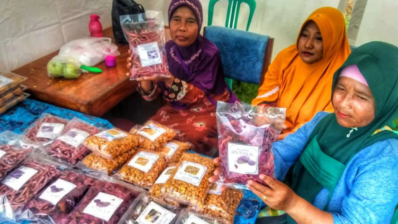 Camilan Petatas Ungu