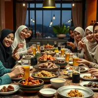 caption bukber ©Ilustrasi dibuat AI