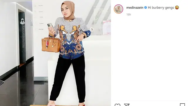 Medina Zein - Rachel Vennya (Foto: Instagram/@medinazein)