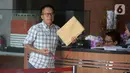 Direktur Utama PT Mabua Harley Davidson, Djonnie Rahmat memenuhi panggilan penyidik KPK di Jakarta, Selasa (4/2/2020). Djonnie diperiksa sebagai saksi dalam kasus dugaan suap pengadaan pesawat dan mesin pesawat dari Airbus S.A.S dan Rolls-Royce P.L.C pada PT Garuda Indonesia. (merdeka.com/Dwi Narwok
