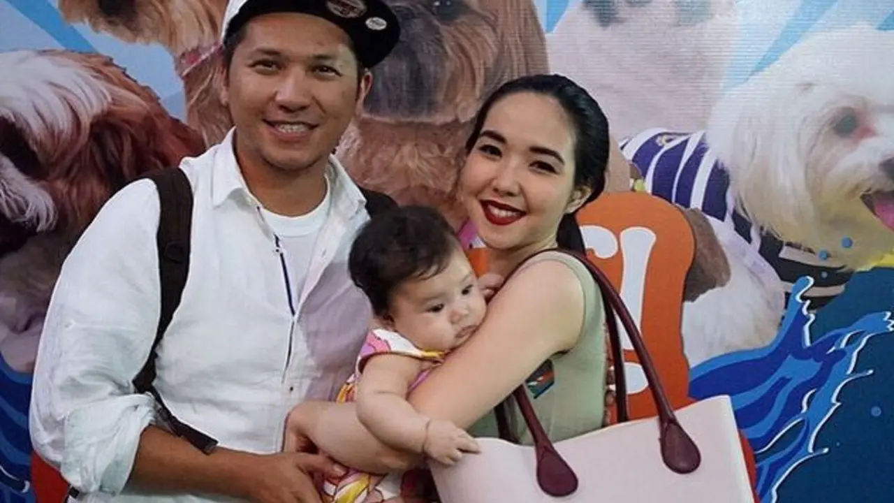 Gading Marten, Gisella Anastasia, dan anak mereka