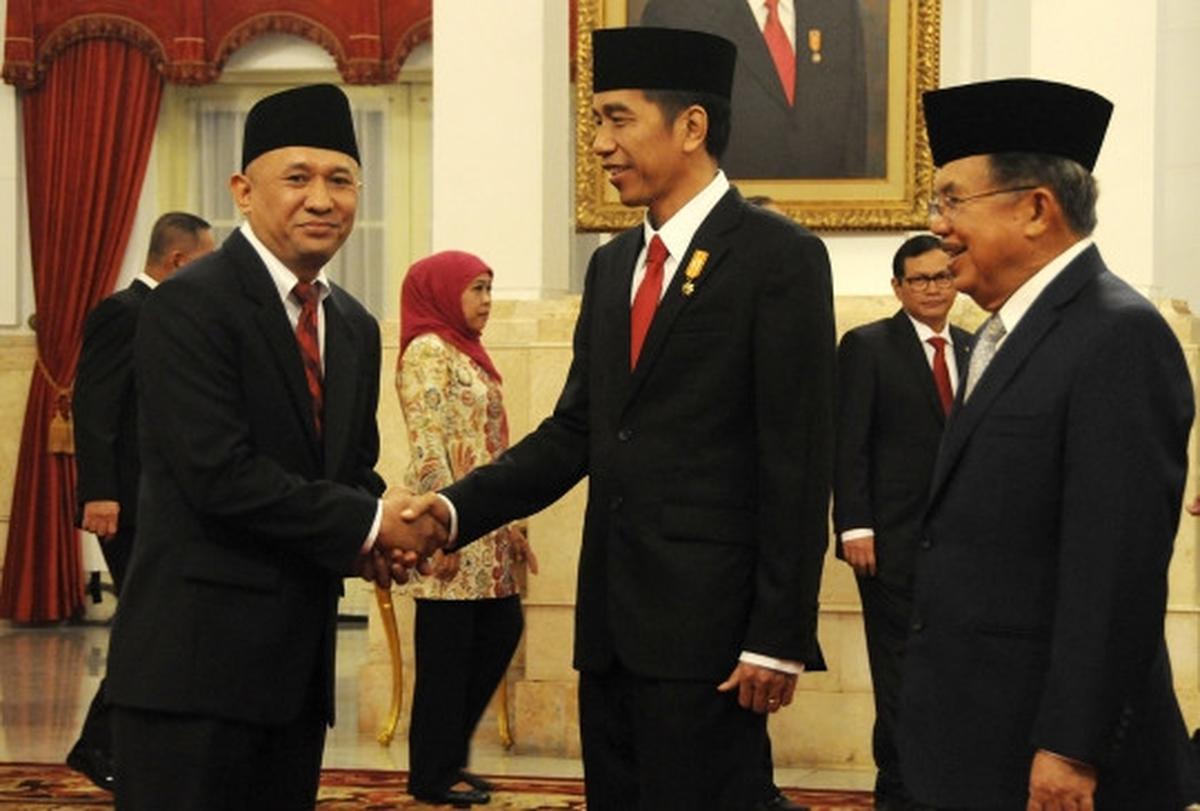 Teten Masduki resmi jabat Kepala Staf Kepresidenan