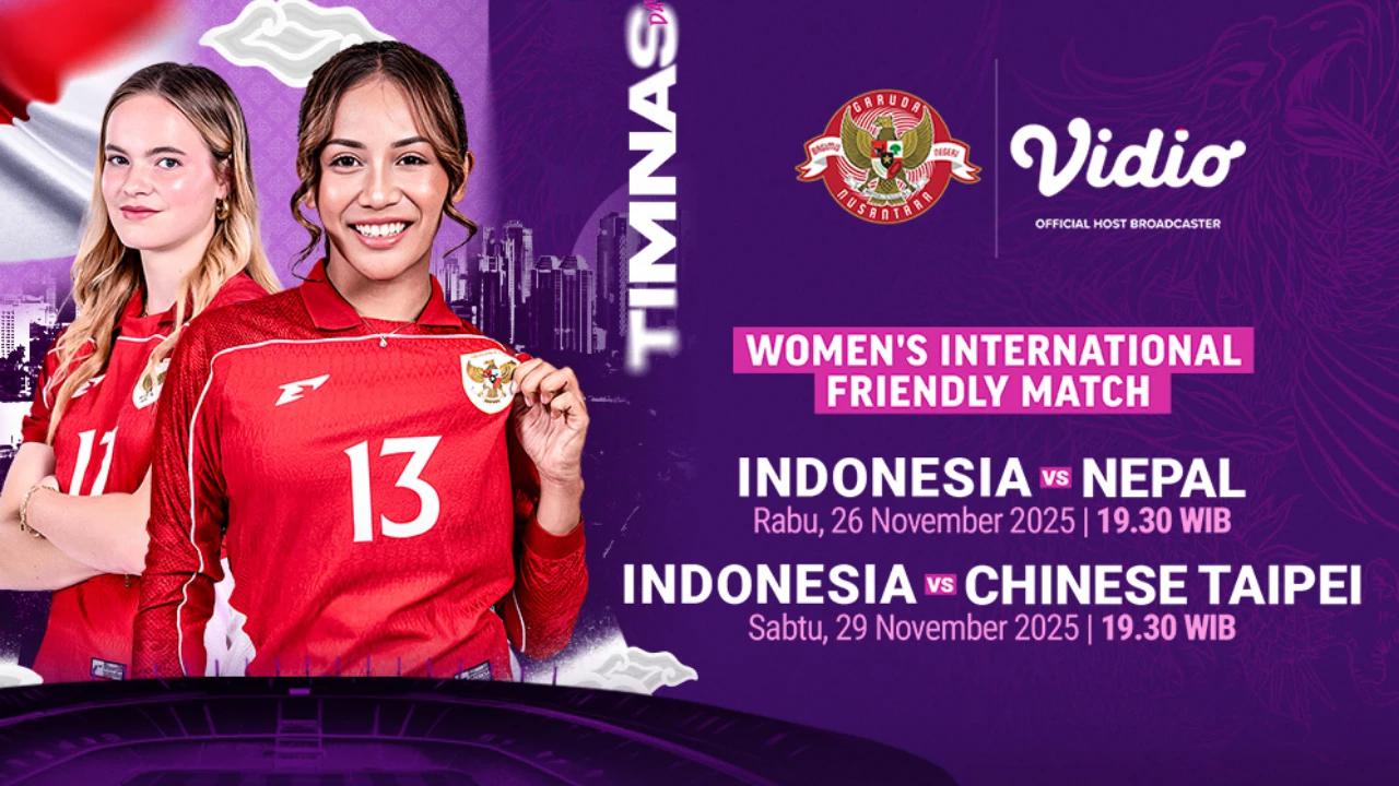 Jadwal Live Streaming Timnas Indonesia Putri: FIFA Women’s Friendly Match, Saksikan Eksklusif di Vidio