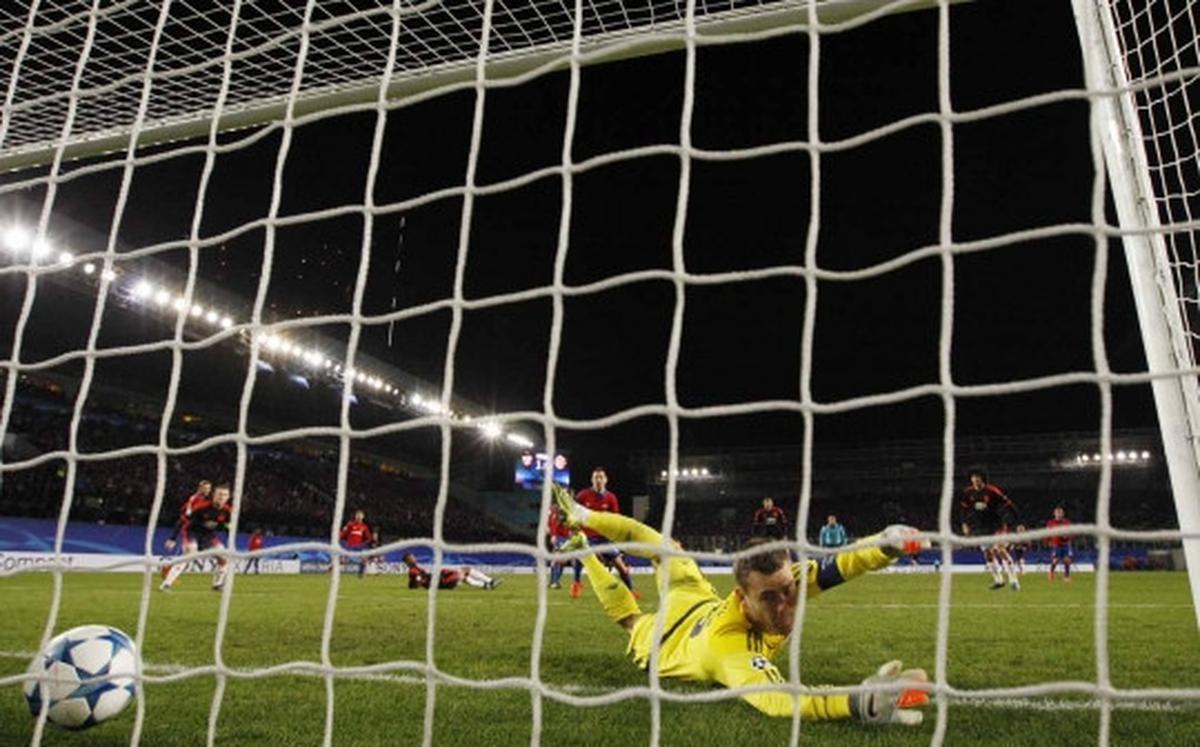 CSKA Moscow tahan imbang Manchester United 1-1