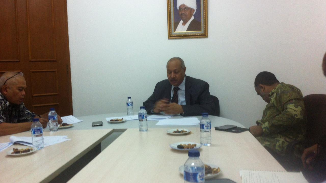 Duta besar Sudan Abdul Al Rahim Al Siddig. (Liputan6.com/Andreas Gerry Tuwo)