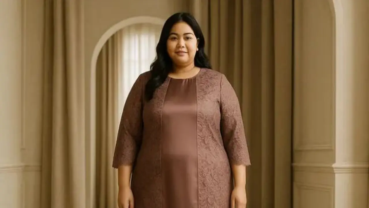 Ilustrasi Model Baju Tunik (Sumber: Meta AI)