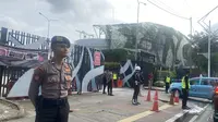 Ada Demo Tolak Pengesahan Revisi UU TNI, Polisi Bersiaga di Kawasan Kompleks Parlemen