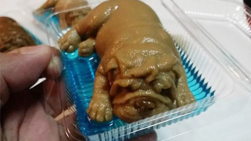 Mirip Anak Anjing Sungguhan, Puding Ini Jadi Kontroversial