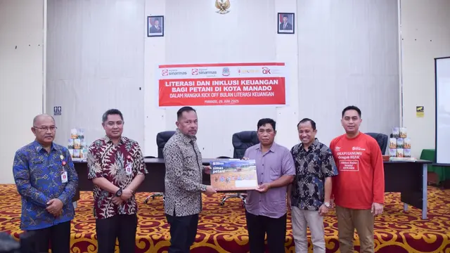 Asuransi Sinar Mas menyelenggarakan kegiatan Literasi Keuangan bagi para petani di Kota Manado. (Dok Sinar Mas)