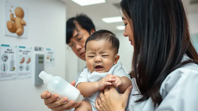 cara tes alergi susu sapi pada bayi