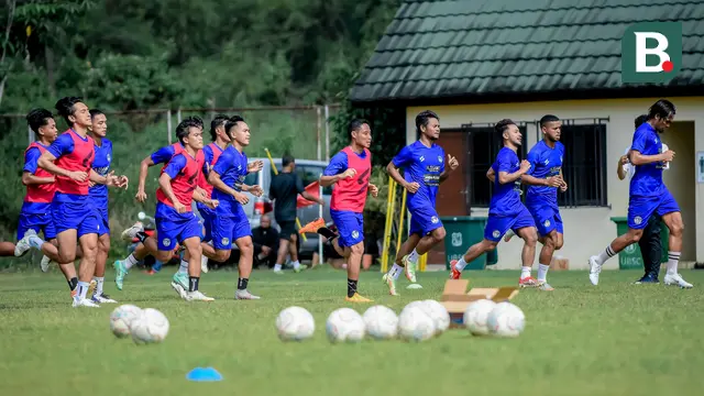 Foto: Potret Evan Dimas Latihan Perdana Bersama Arema FC