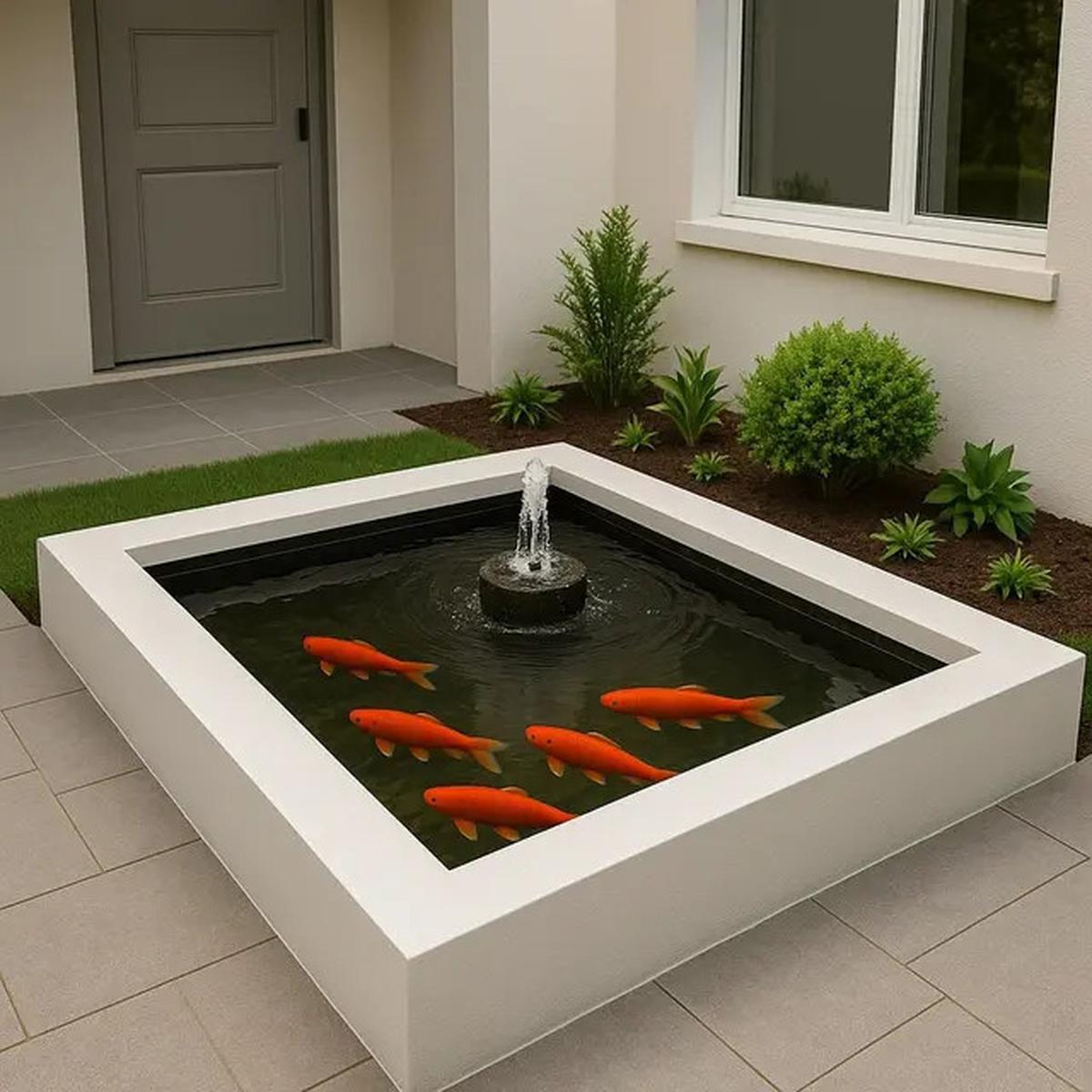 5 Model Kolam Ikan dan Taman Minimalis di Lahan Sempit, Hunian Makin Cantik