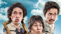 Poster film Warkop DKI Reborn: Jangkrik Boss Part 1. (Foto: Dok. Falcon Pictures)