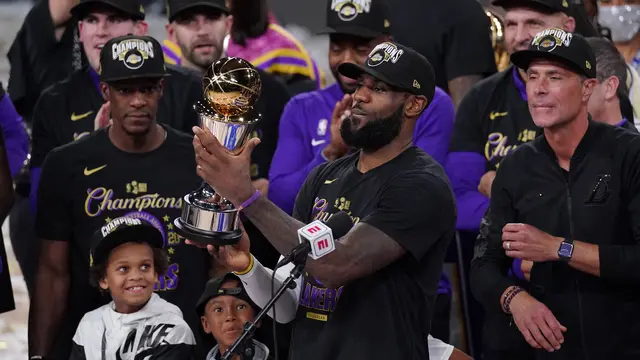 Lakers Juara NBA, LeBron James Raih MVP dan Cetak Rekor