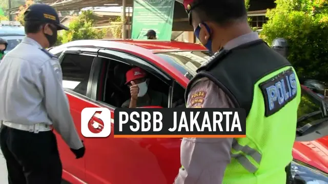 VIDEO: Hari Ke-5 PSBB Jakarta, Jumlah Pelanggar Menurun