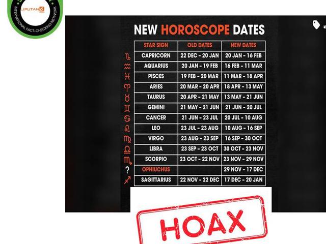 Cek Fakta Tidak Benar Nasa Tambah Rasi Bintang Baru Bernama Ophiuchus Cek Fakta Liputan6 Com
