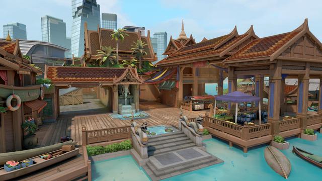 Map baru Valorant untuk Team Deathmatch Drift, yang terinspirasi Thailand (Riot Games)