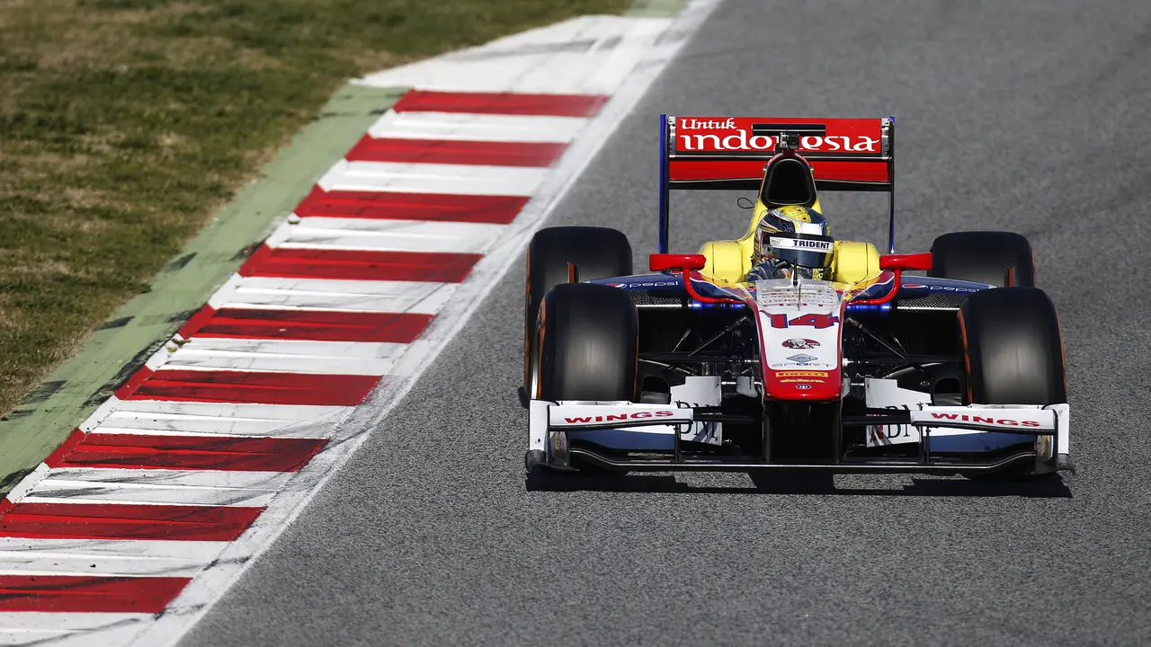 Pembalap Trident, Philo Paz Patric Armand (GP2 Media Services)