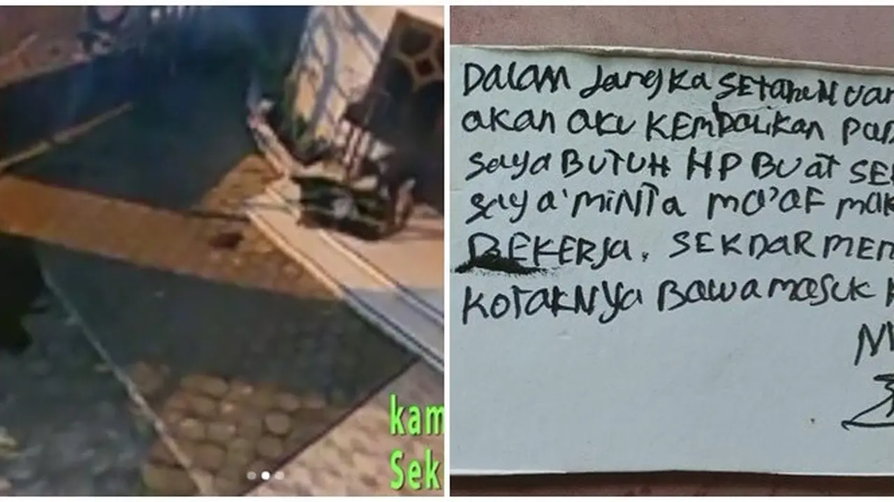 Curi Kotak Amal dan Janji Akan Dikembalikan Setahun Lagi, Alasan Pria Ini Bikin Haru