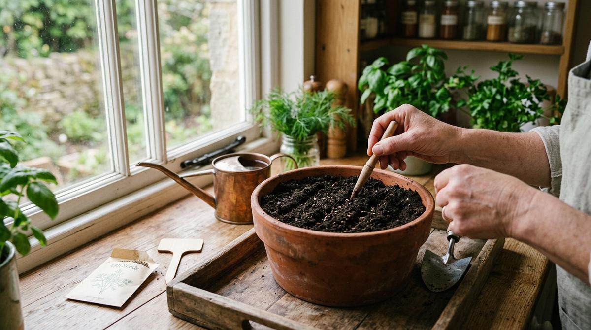 Cara Menanam di Pot dari Benih untuk Kebun Dapur
