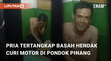 Beredar video viral terkait seorang yang diduga pencuri motor. Kejadian tersebut berada di Pondok Pinang, Jakarta Selatan, Rabu (29/11/2023)