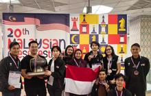 Keren! SCUA Gading Serpong SCUA Juara Catur Internasional di Malaysia, Kalahkan 92 Tim dari 4 Negara