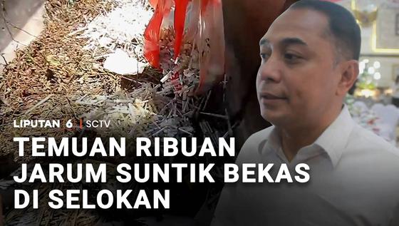 Temuan Ribuan Jarum Suntik Bekas di Selokan