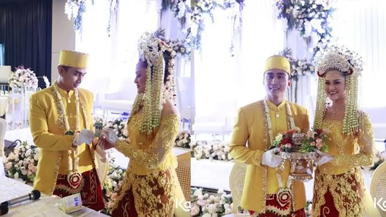 7 Momen Pernikahan Lutfi Agizal dengan Nadya Indry, Maharnya Pakai Poundsterling