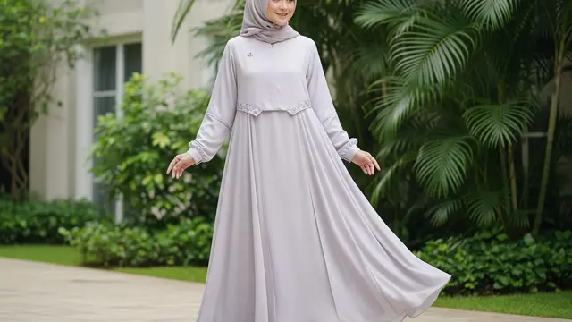 Abaya Gamis Syar’i Modern Tanpa Kesan Berlebihan