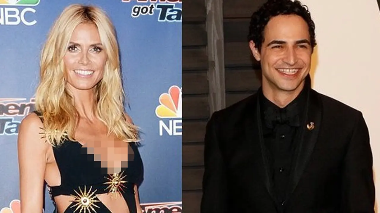 Heidi Klum dan Zac Posen (Aceshowbiz)