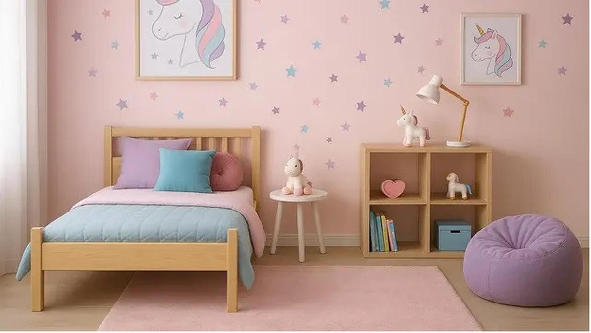 Referensi Desain Kamar Anak Perempuan/AI
