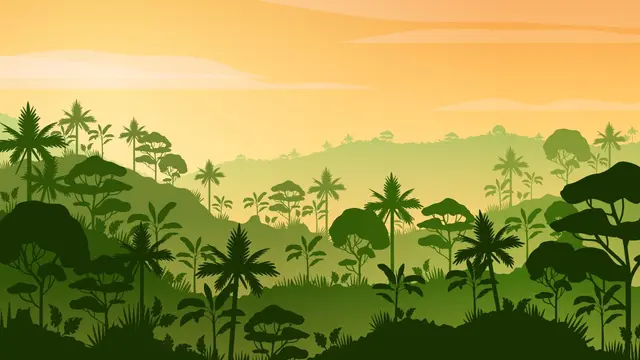 Ilustrasi pohon, Hari Pohon Sedunia
