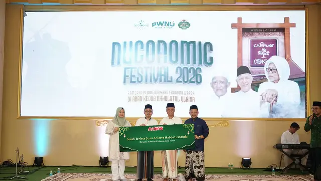 Anlene berbagi nutrisi kepada Nahdlatul Ulama (NU) Jawa Timur.