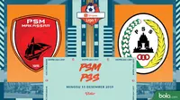 Shopee Liga 1 - PSM Makassar Vs PSS Sleman (Bola.com/Adreanus Titus)