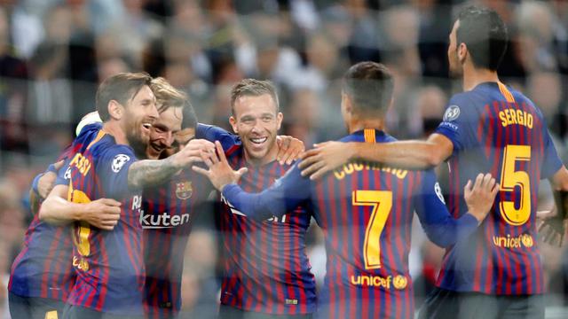 Messi Cetak 2 Gol, Barcelona Bantai Tottenham di Wembley