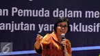 Managing Director World Bank, Sri Mulyani Indrawati saat memberi kuliah umum di kampus UI Depok, Selasa (26/7). Dalam paparannya ia menyebut Indonesia memiliki potensi dan mampu menjadi pelaku global yang disegani. (Liputan6.com/Helmi Fithriansyah)